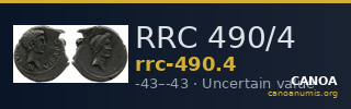 RRC 490/4 — CANOA
