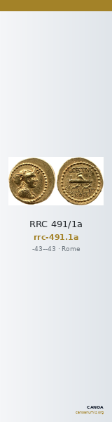 RRC 491/1a — CANOA