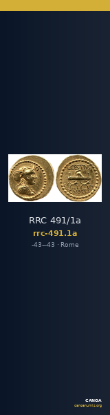 RRC 491/1a — CANOA