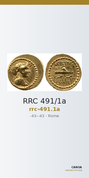 RRC 491/1a — CANOA