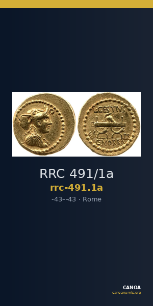 RRC 491/1a — CANOA