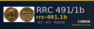 RRC 491/1b — CANOA