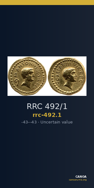 RRC 492/1 — CANOA