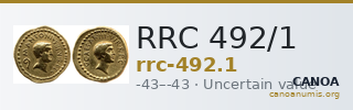 RRC 492/1 — CANOA
