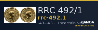 RRC 492/1 — CANOA