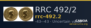 RRC 492/2 — CANOA