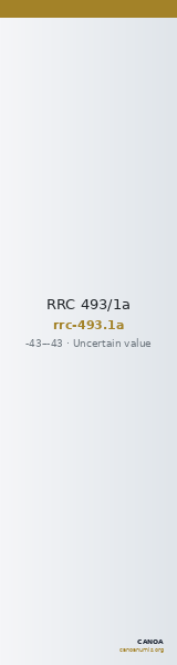 RRC 493/1a — CANOA