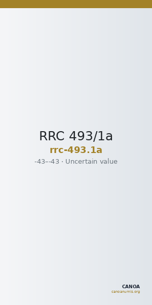 RRC 493/1a — CANOA
