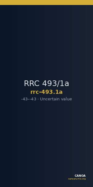RRC 493/1a — CANOA