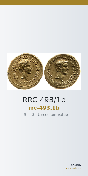 RRC 493/1b — CANOA
