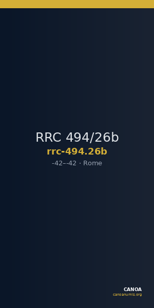 RRC 494/26b — CANOA
