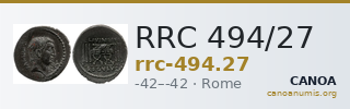 RRC 494/27 — CANOA