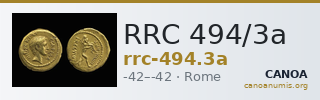 RRC 494/3a — CANOA