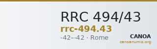 RRC 494/43 — CANOA