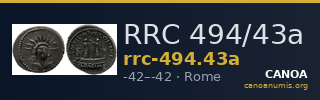 RRC 494/43a — CANOA