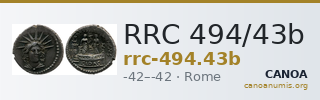 RRC 494/43b — CANOA