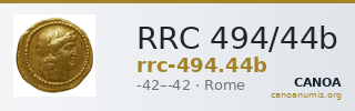 RRC 494/44b — CANOA