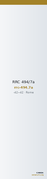 RRC 494/7a — CANOA