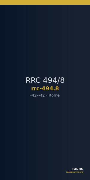 RRC 494/8 — CANOA