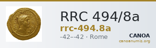 RRC 494/8a — CANOA