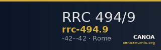 RRC 494/9 — CANOA