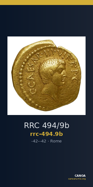 RRC 494/9b — CANOA