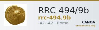 RRC 494/9b — CANOA