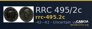 RRC 495/2c — CANOA