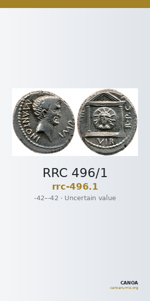 RRC 496/1 — CANOA