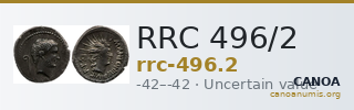 RRC 496/2 — CANOA