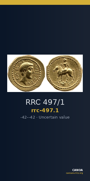 RRC 497/1 — CANOA
