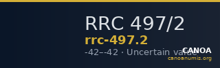 RRC 497/2 — CANOA