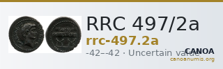 RRC 497/2a — CANOA