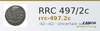 RRC 497/2c — CANOA