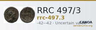 RRC 497/3 — CANOA