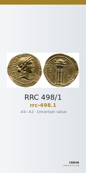RRC 498/1 — CANOA