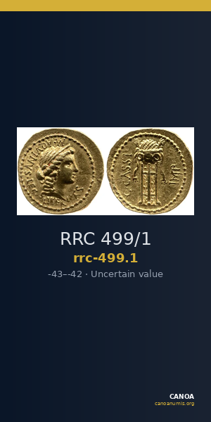 RRC 499/1 — CANOA