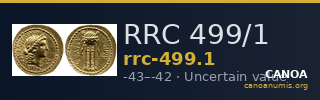 RRC 499/1 — CANOA