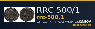 RRC 500/1 — CANOA