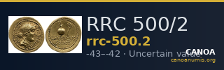 RRC 500/2 — CANOA