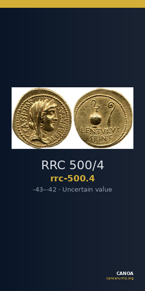 RRC 500/4 — CANOA
