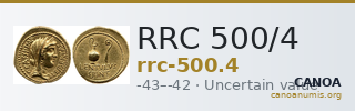 RRC 500/4 — CANOA