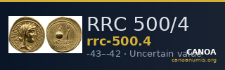 RRC 500/4 — CANOA