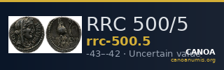 RRC 500/5 — CANOA