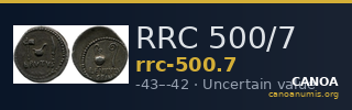 RRC 500/7 — CANOA