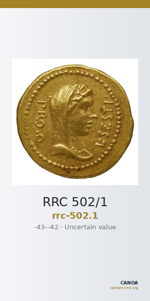 RRC 502/1 — CANOA
