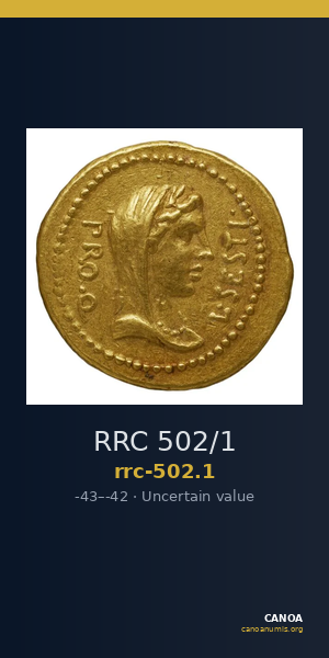 RRC 502/1 — CANOA