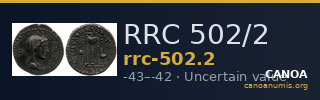 RRC 502/2 — CANOA