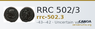 RRC 502/3 — CANOA