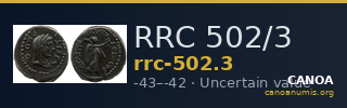 RRC 502/3 — CANOA